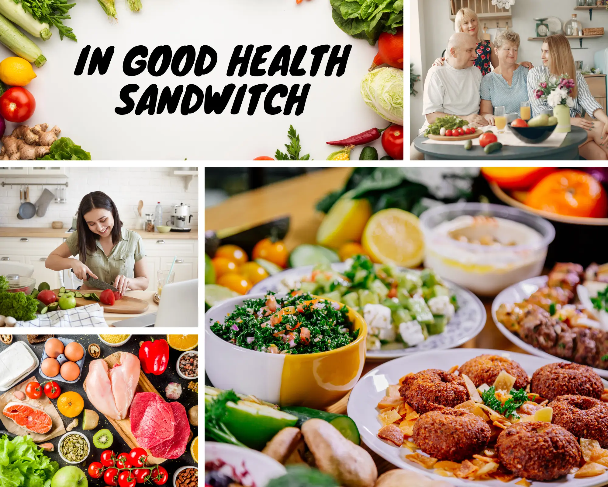 In Good Health Sandwich: Quick, Easy, and Healthy Lunch!