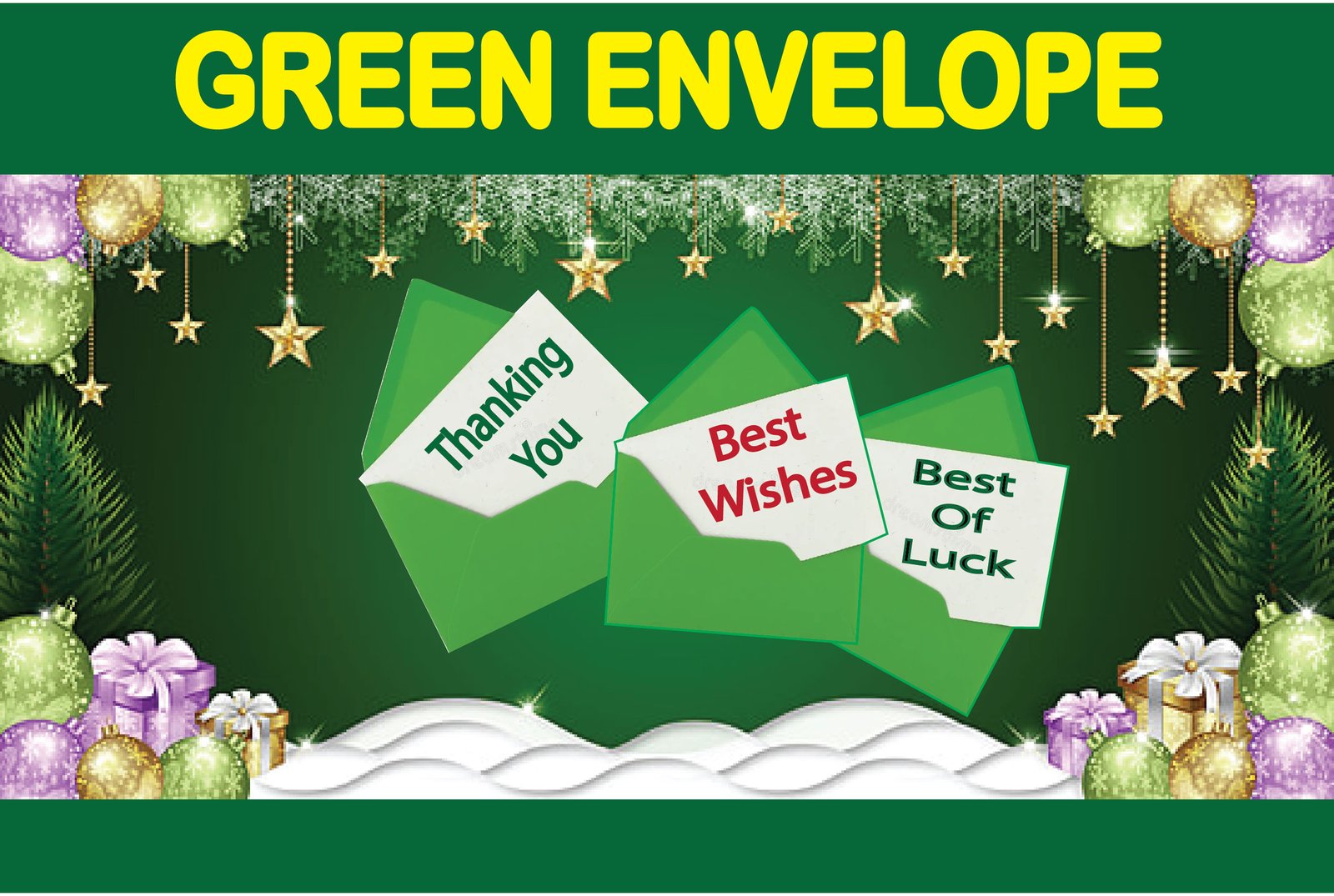 Green Envelope: Energize The Element Of New Surprise!