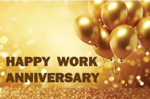 Happy Work Anniversary 